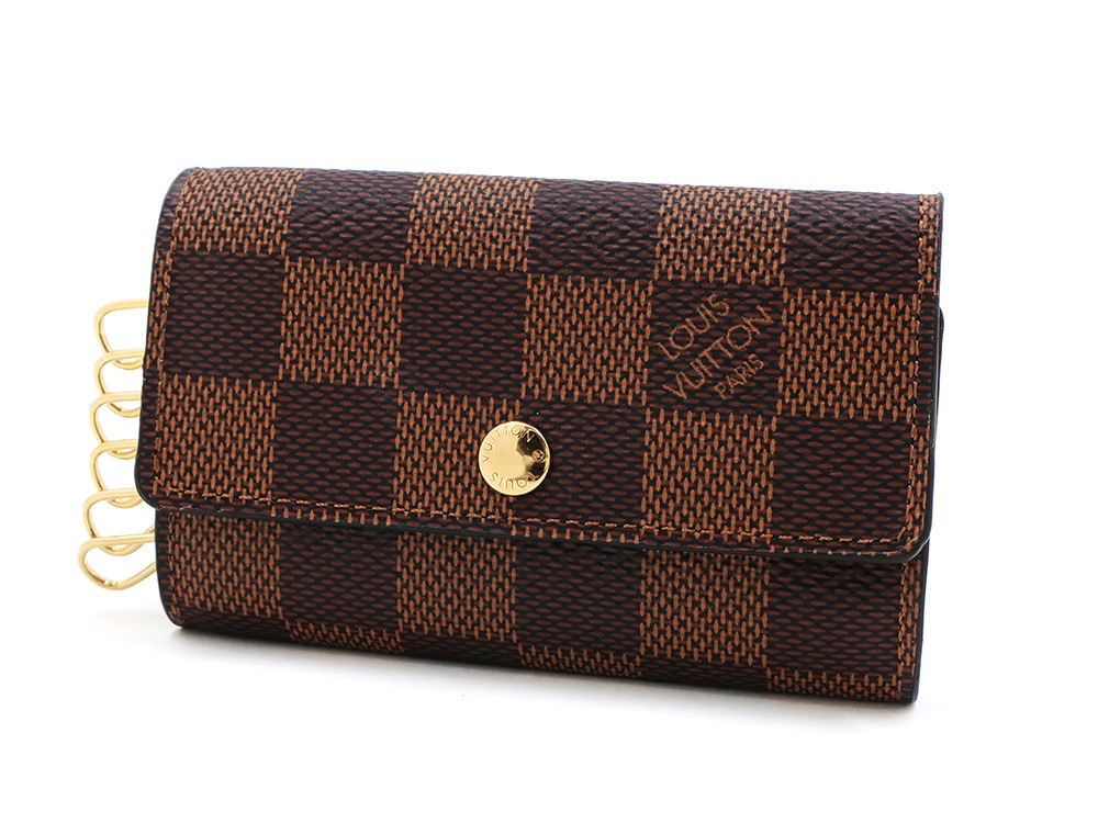 ルイヴィトン ダミエ エベヌ ミュルティクレ6 キーケース6連 N62630