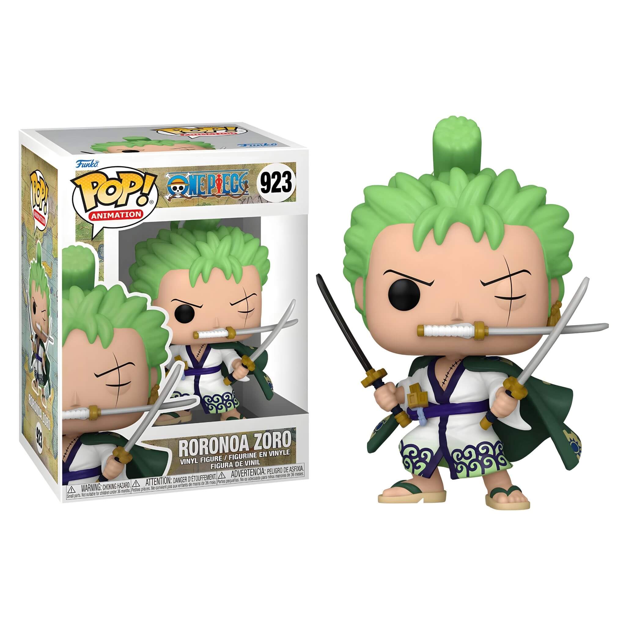 Funko Pop! Animation One Piece Roronoa Zoro Vinyl Figure #923