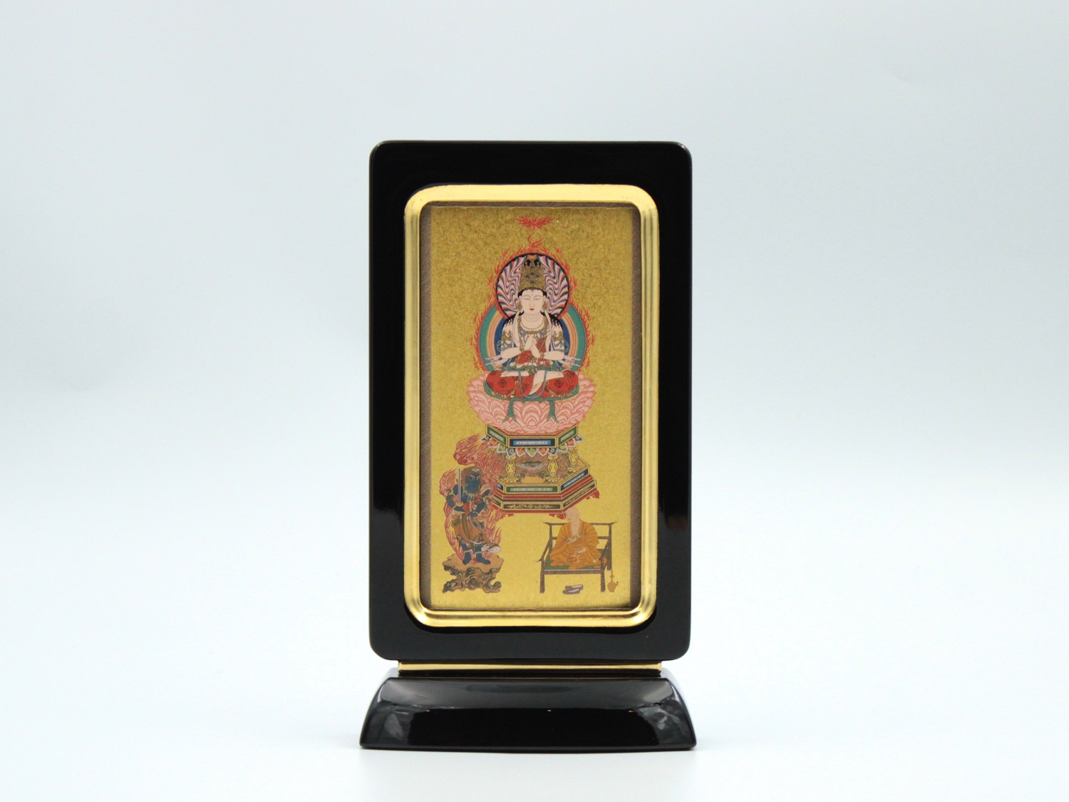 仏像 掛軸 黒金 30cm×150cm 金額設定依頼ok 仏像 掛軸 黒金 30cm×150cm