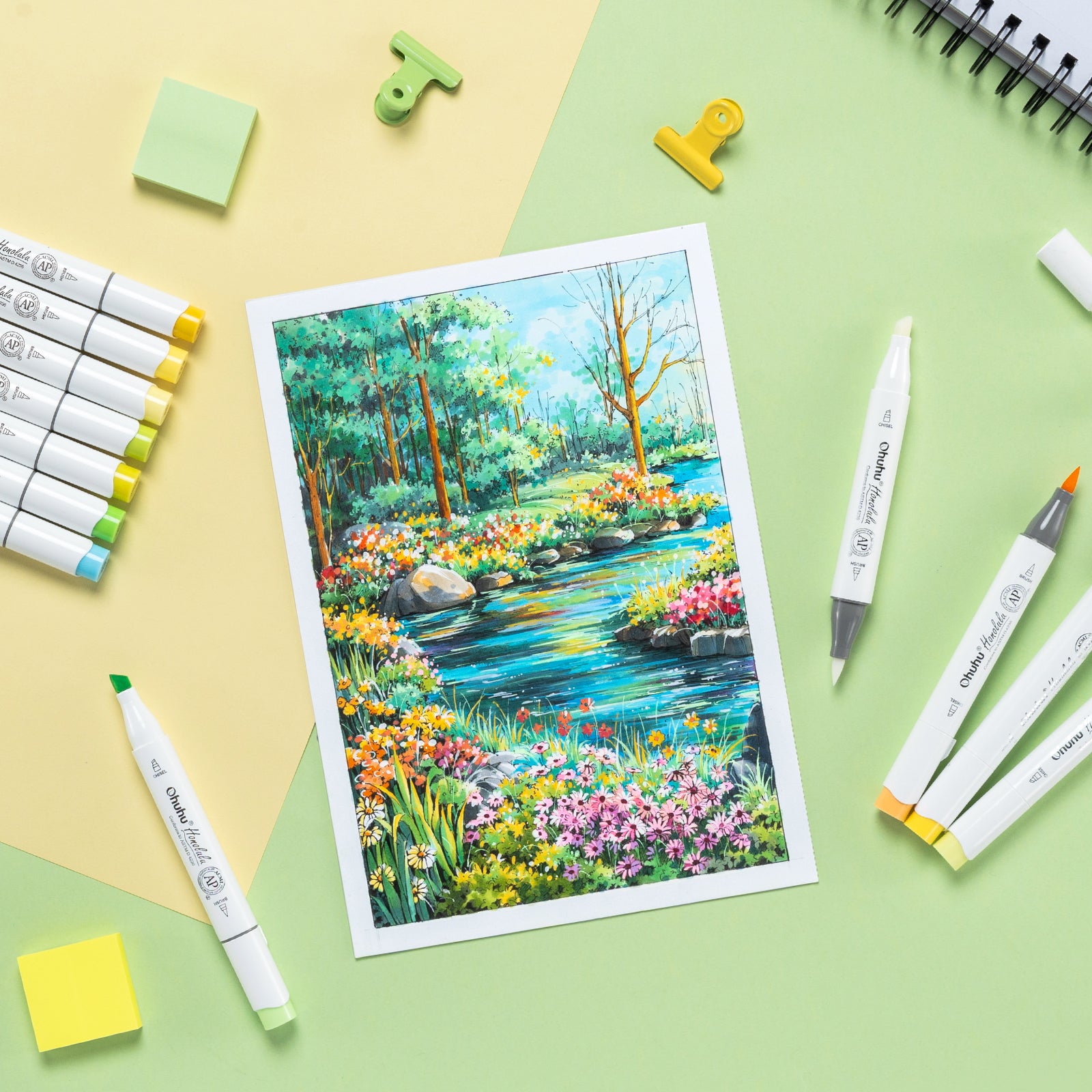 Ohuhu Honolulu イラストマーカー 168色 – Ohuhu Japan