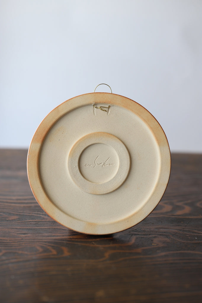 鳥居 あす花 陶板（壁掛け）円形 – 大寺幸八郎商店