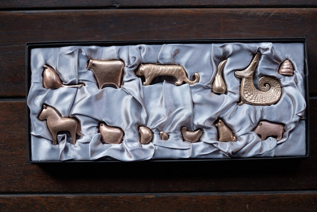 大寺幸八郎商店 おおてら ☆ ミニ干支 十二支セット 箱入り インテリア