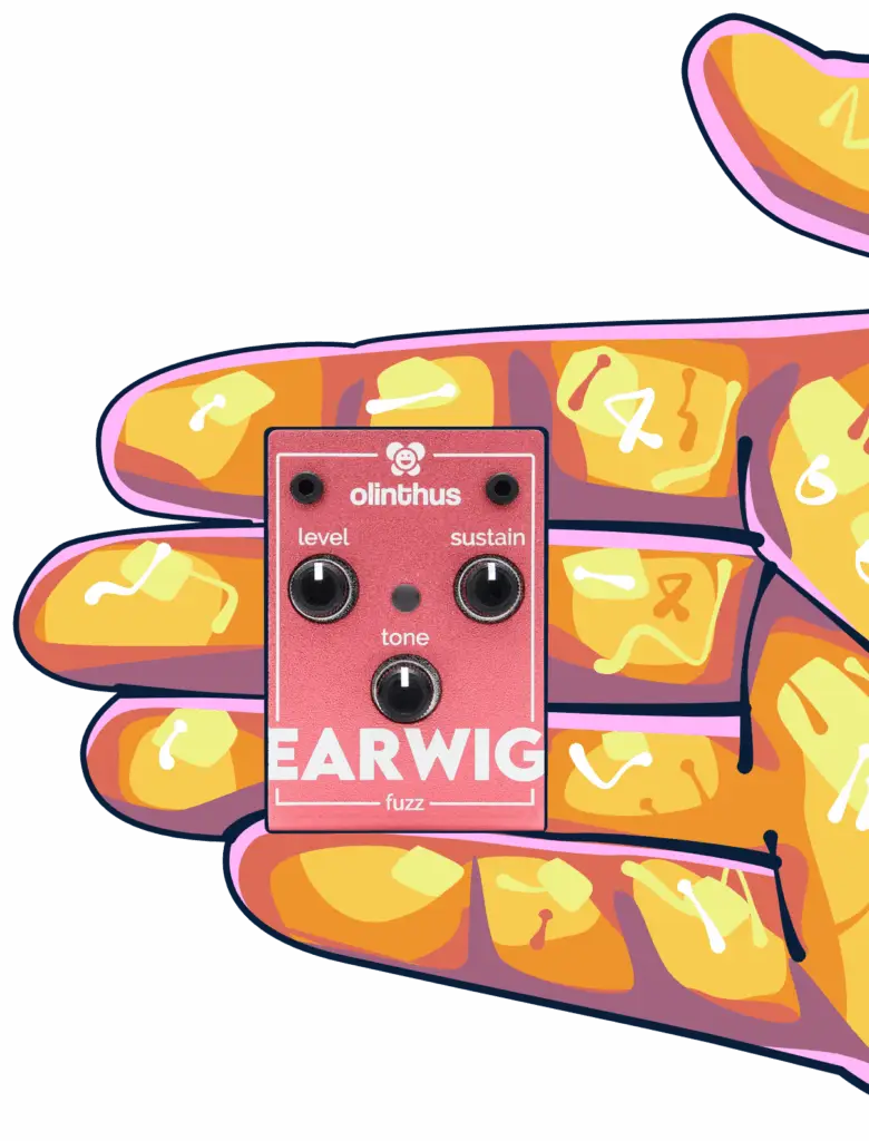 World's Smallest Effects Pedal! – Earwig Fuzz - Olinthus