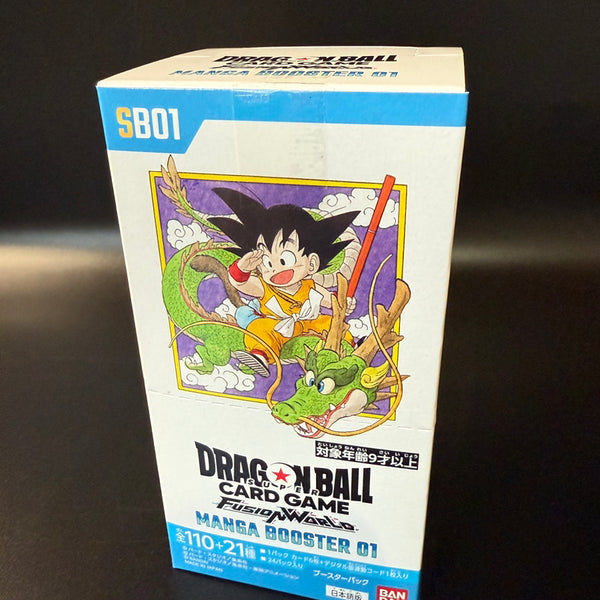 箱のまま発送】MANGA BOOSTER01 1box 箱のまま発送】MANGA BOOSTER01