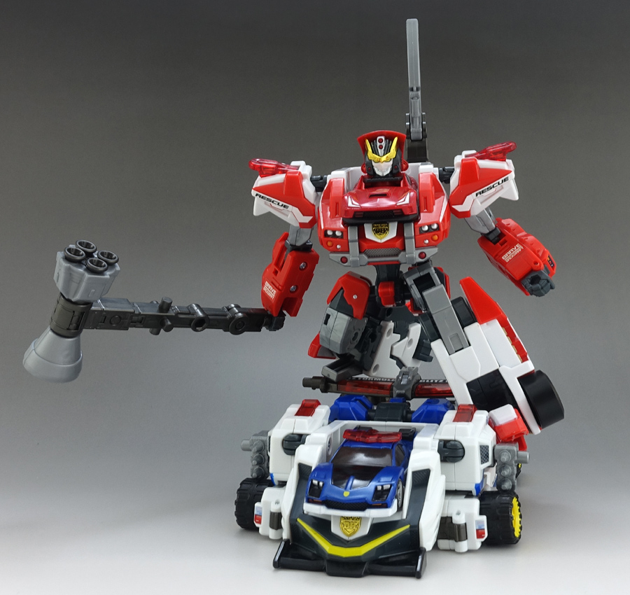 タカラトミー シンクロ合体シリーズ ブレイブバックドラフト セール