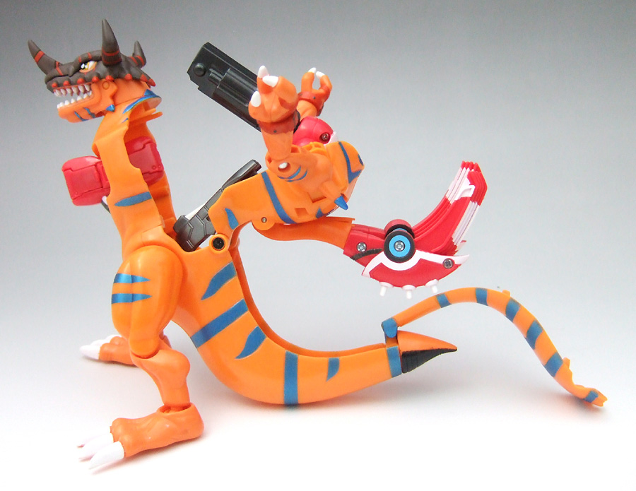 デジモンセイバーズ フィギュアコレクション ジオグレイモン ガオガモン