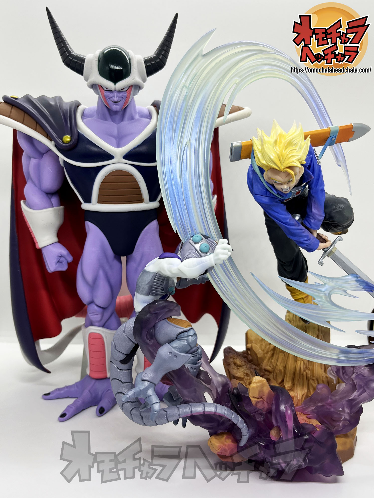 一番くじドラゴンボール E賞メカフリーザ、F賞コルド大王 フィギュア