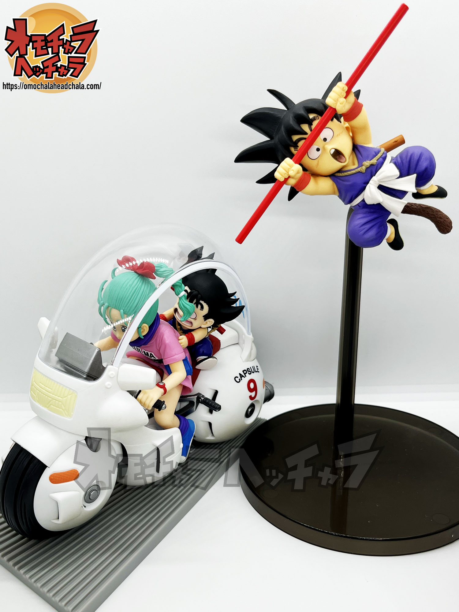 一番くじドラゴンボールA賞 ブルマ&悟空バイクフィギュア