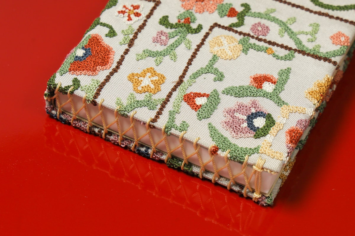 懐紙入れ 茶道具 相良刺繍 お花 懐紙 ケース ポーチ お茶懐紙入れ 懐紙