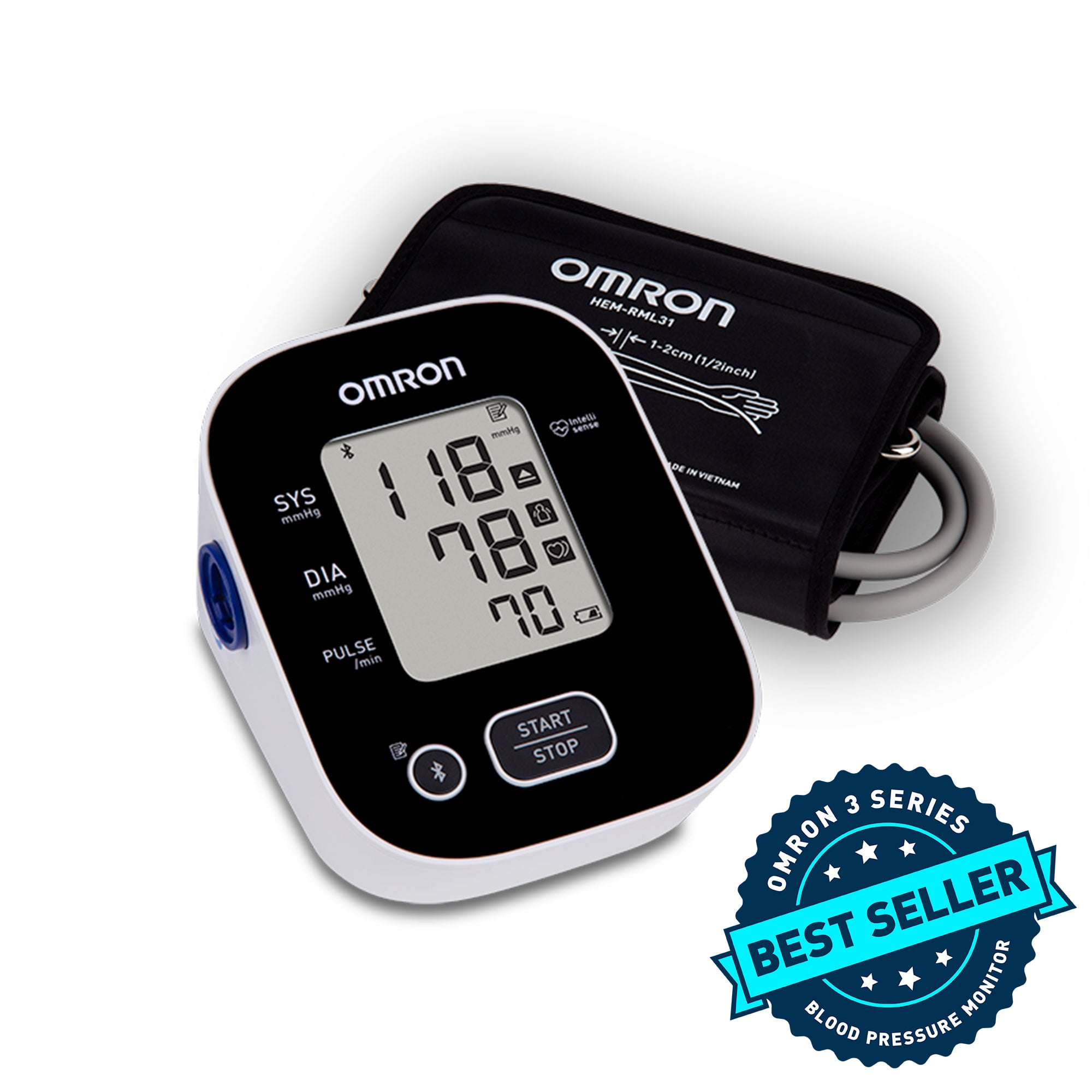 3 Series® Upper Arm Blood Pressure Monitor | OMRON Healthcare
