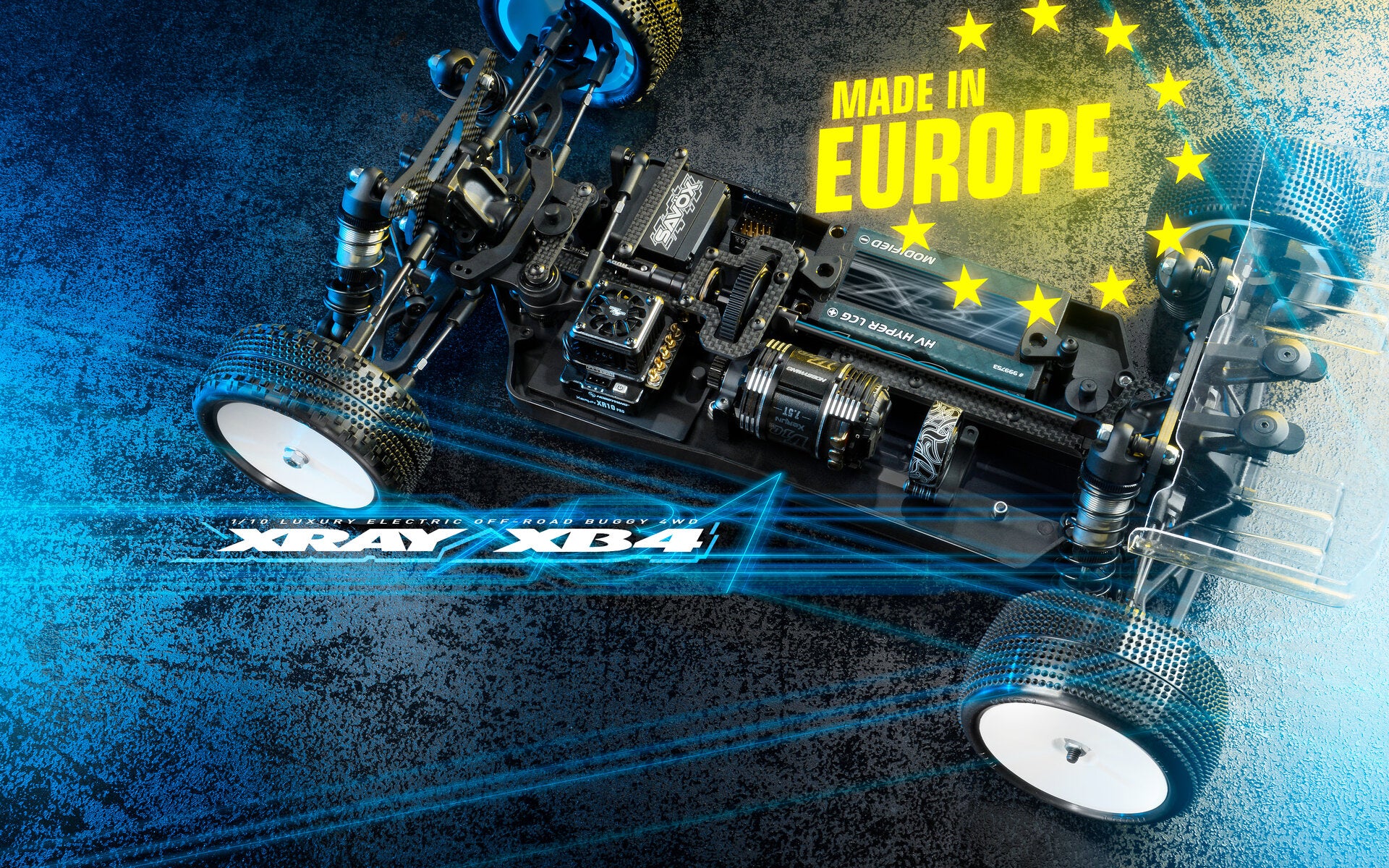 XRAY XB4C 2023 カーペット 1/10 4WD バギー XRAY XB4 2023 カーペット
