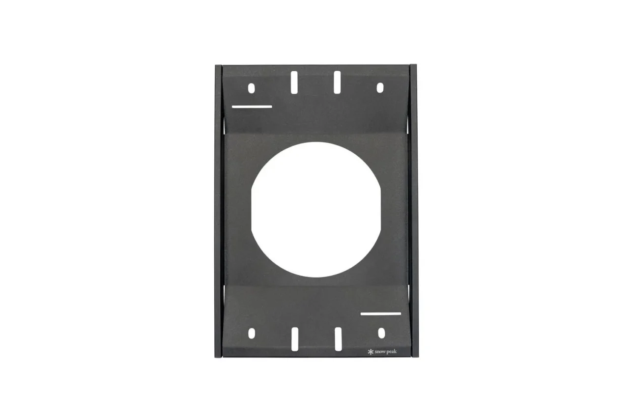 peak スノーピーク フラットバーナー リッドトレーブラック 1枚