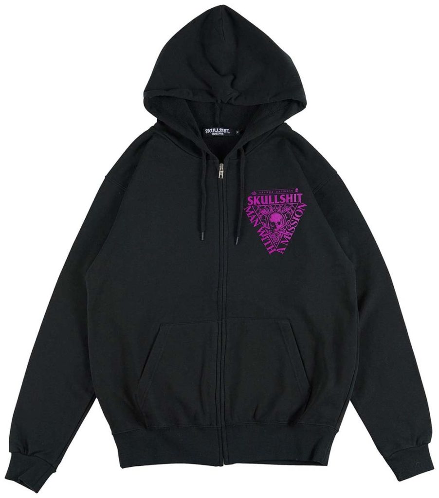 SKULLSHIT × MAN WITH A MISSION W-NAME Tシャツ