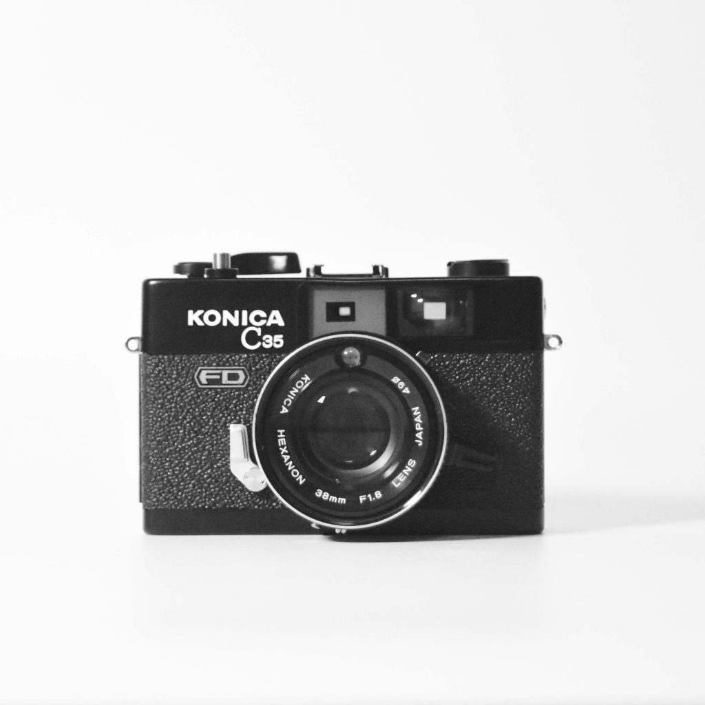 KONICA C35 FD フィルムカメラ修理 その② - 京都のフィルムカメラ修理