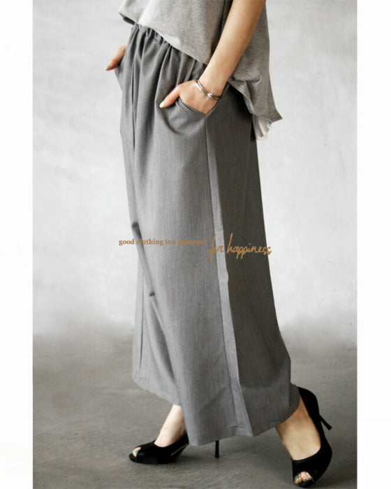 ワイドパンツより 楽で。オシャレで。キレイめもイケる！ゆるさら