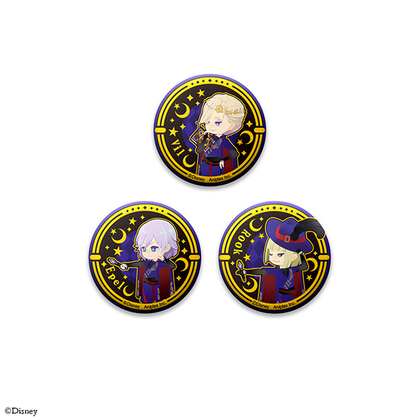 ツイステ デュース・スペード レリーフメタル缶バッジ 寮服 resize_image.