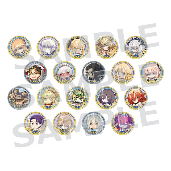 Fate/Zero 希少ufotable缶バッジ 衛宮切嗣 シャーレイ ナタリア Fate