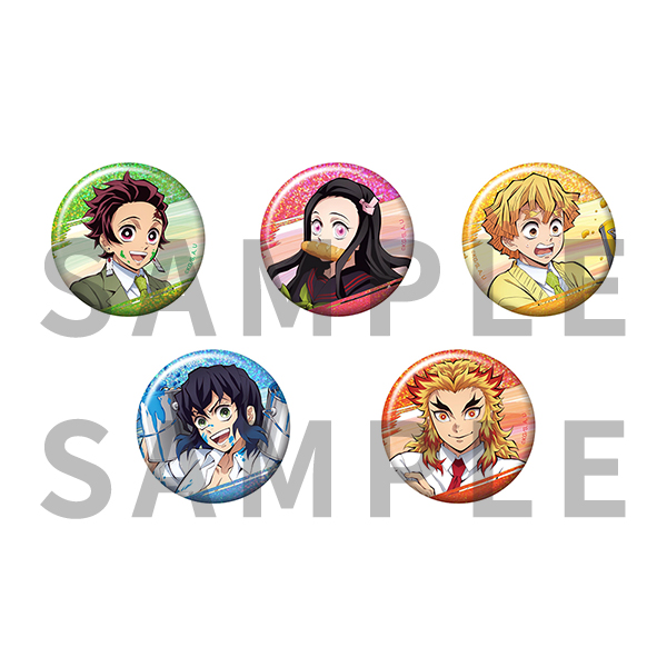 テレビアニメ「鬼滅の刃」ランダム缶バッジ（ホログラム仕様入り）＜全