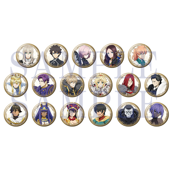 FGO 霊基召喚缶バッジ 霊基缶 vol.12 エレシュキガル FGO 霊基召喚缶