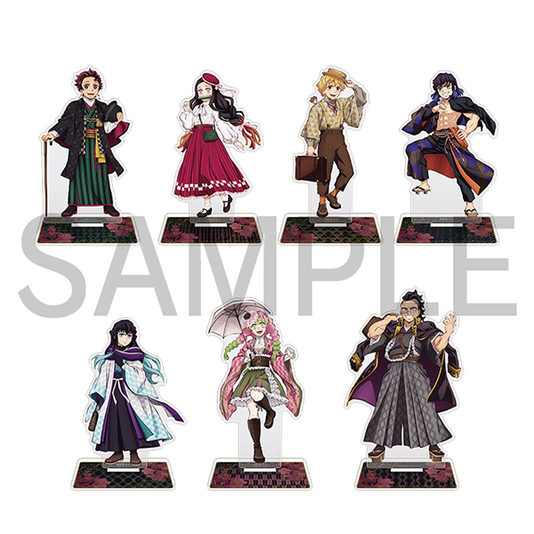 鬼滅祭 ～アニメ伍周年記念祭～」アクリルスタンド（全7種）