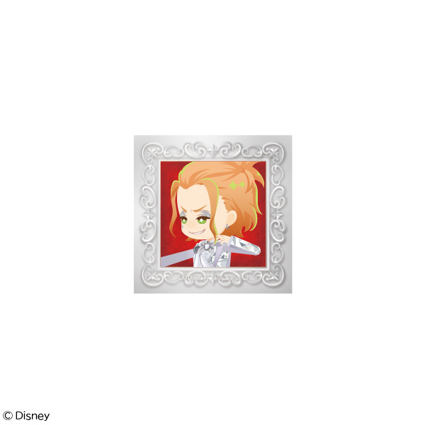 ディズニー ツイステッドワンダーランド』 スクエア缶バッジ プラチナ