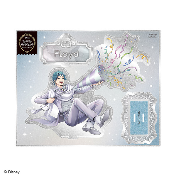 フロイド フロイド・リーチ クリアカード プラチナジャケット ツイステ