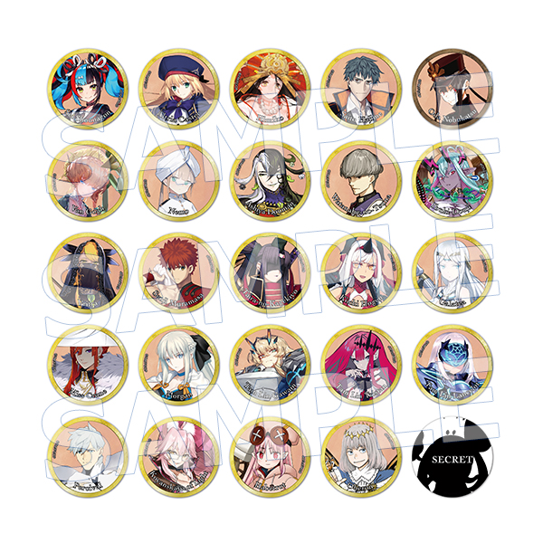 復刻】Fate/Grand Order 霊基召喚缶バッジ vol.9