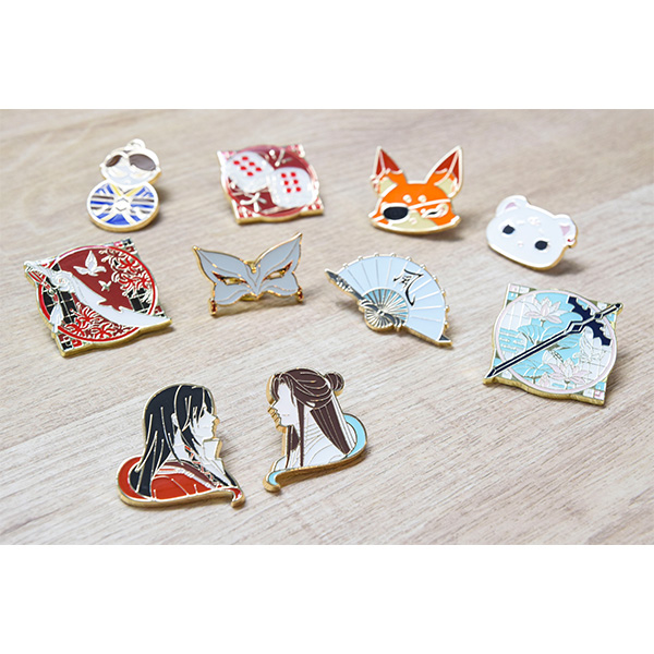 天官賜福 貮 ランダムモチーフピンズ（全10種）