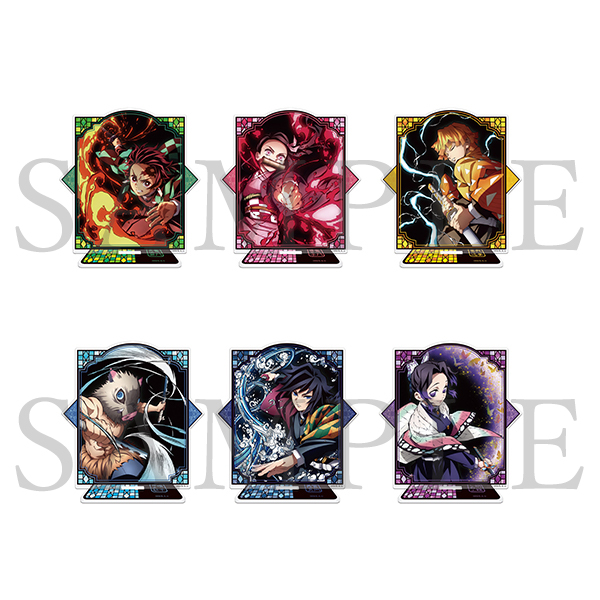 鬼滅の刃 全集中展 アクリルマスコット（全6種）