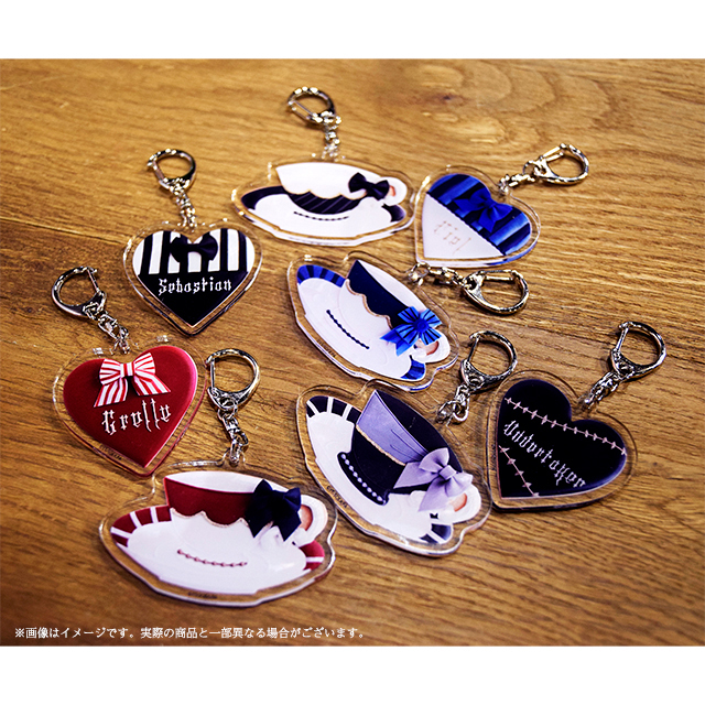 劇場版「黒執事 Book of the Atlantic」 アクリルキーホルダーセット