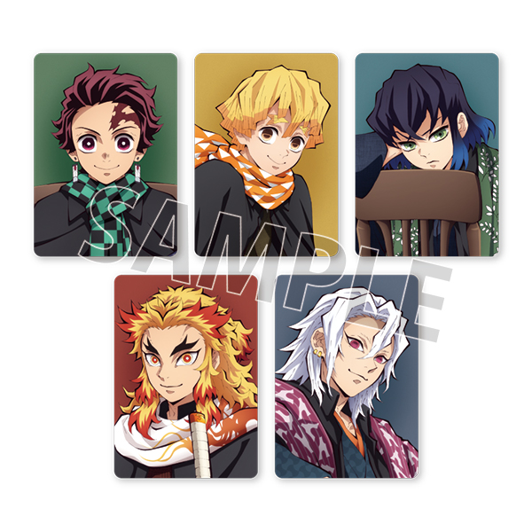 アニメ「鬼滅の刃」ランダムカード（全10種）