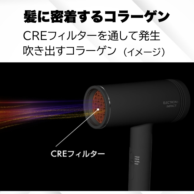 ハニエル エレクトロンインパクト ドライヤー｜ドライヤー | FIVE WEB