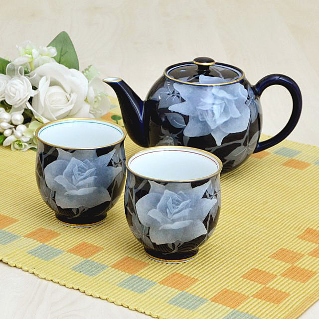 入手困難】紅花郎 ギフトセット急須と茶碗