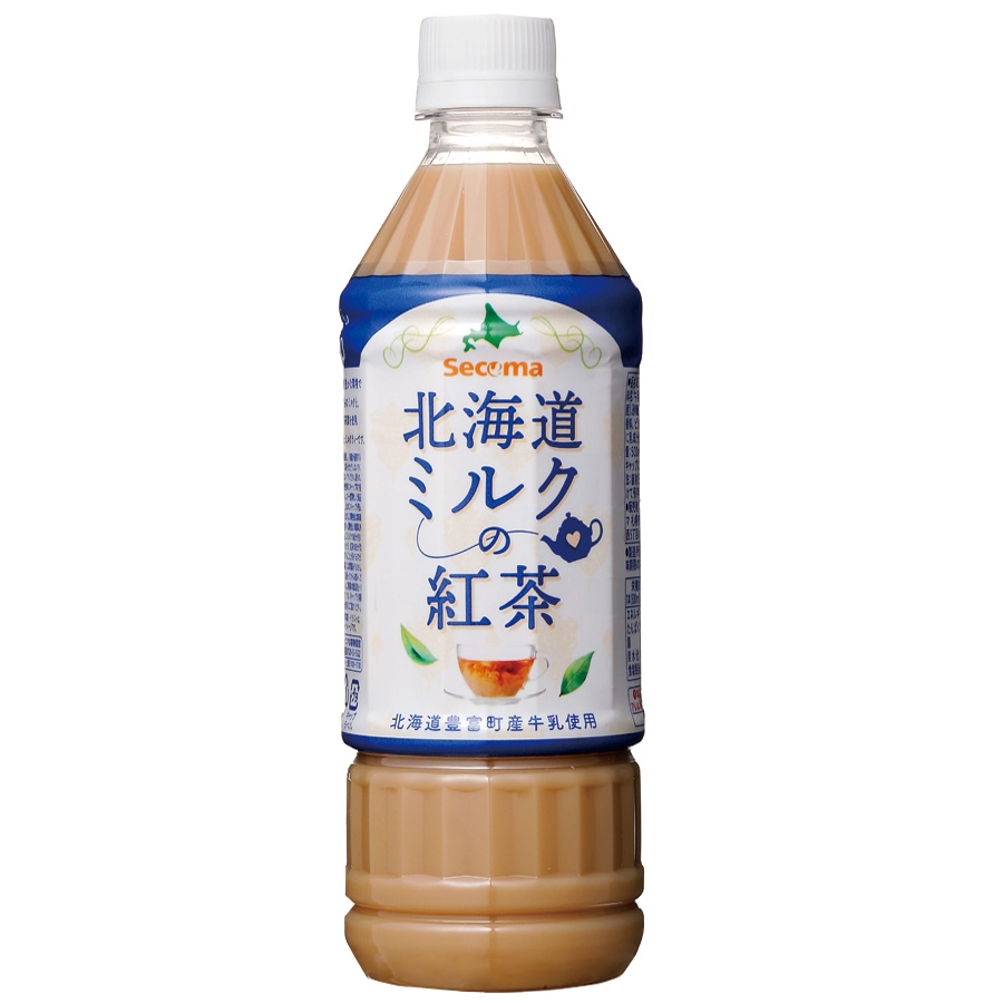 Secoma 北海道ミルクの紅茶500ml 24本入 - セイコーマート公式通販