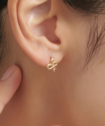 K10YG ルビー ピアス|festaria Online Shop(フェスタリア オンライン