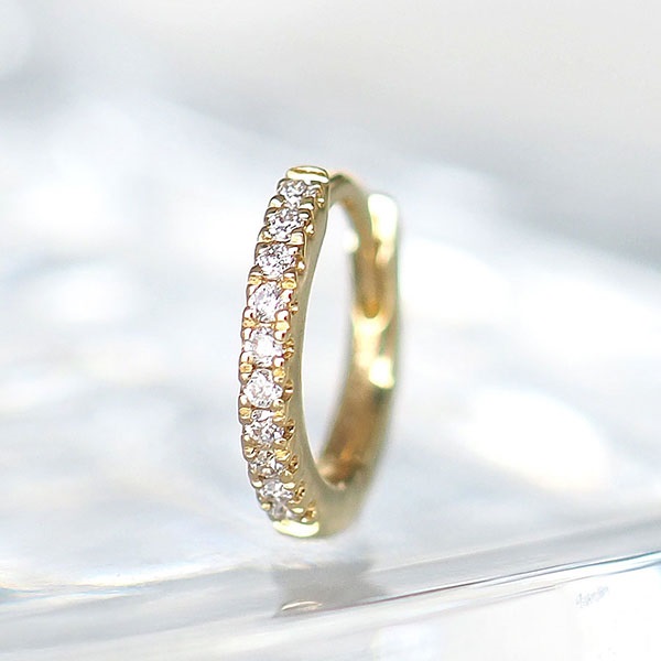 K18YGダイヤモンドピアス(片耳用) | ポンテヴェキオ公式オンライン