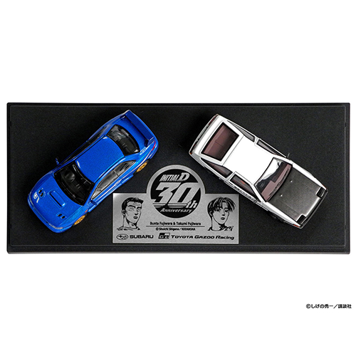 頭文字D 30th 1/64 Trueno (AE86) ＆ IMPREZA (GC8) - SUBARU
