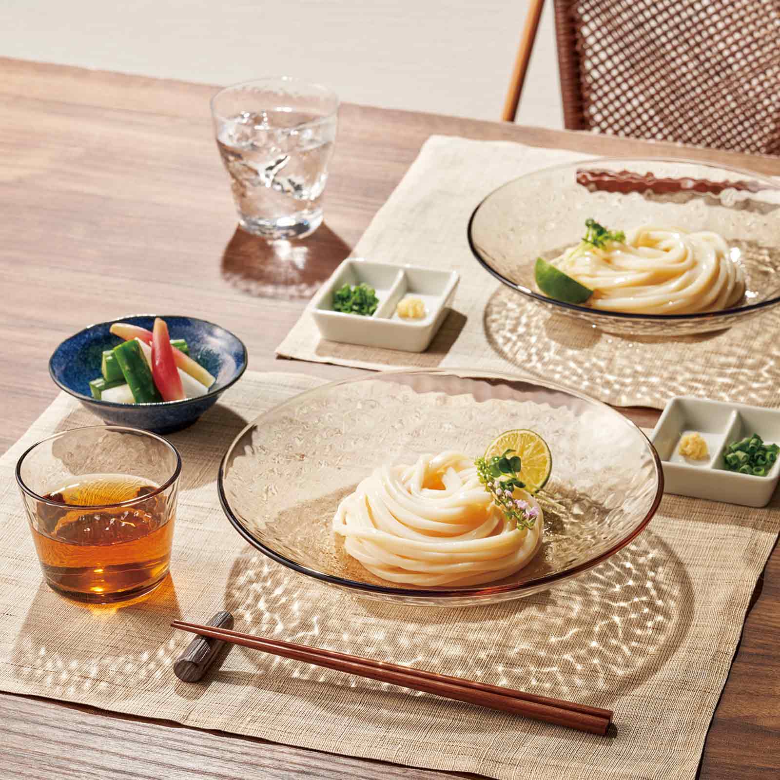 ヴィンテージMosser Glass ラージサイズ 脚付きベリーボウル 刻印