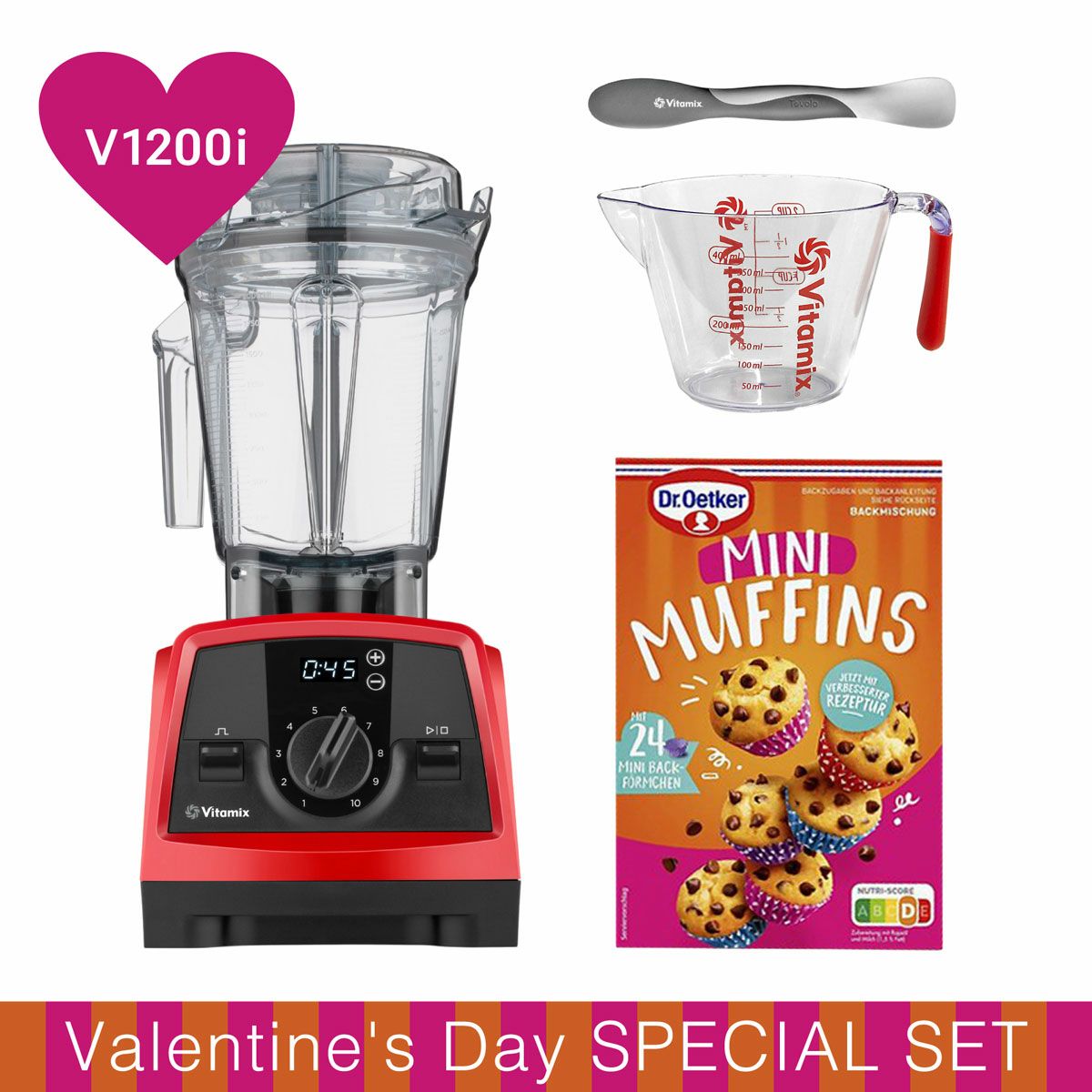 公式】バイタミックス Vitamix ミキサーV1200i 2.0Lコンテナ（単品