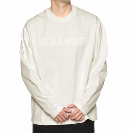 JIL SANDER＜ジル サンダー＞ ロゴ入りロングスリーブTシャツ（2246727