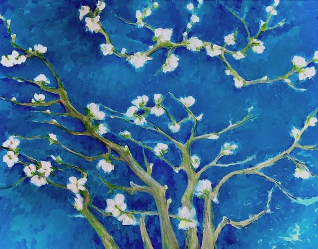 ゴッホ アーモンドの木の花 Van Gogh Flower of Almond Tree – Artbar