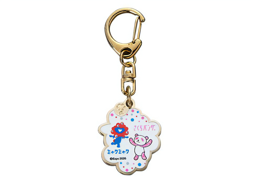 EXPO2025 ミャクミャク さくらパンダコラボ リサイクル金メッキ
