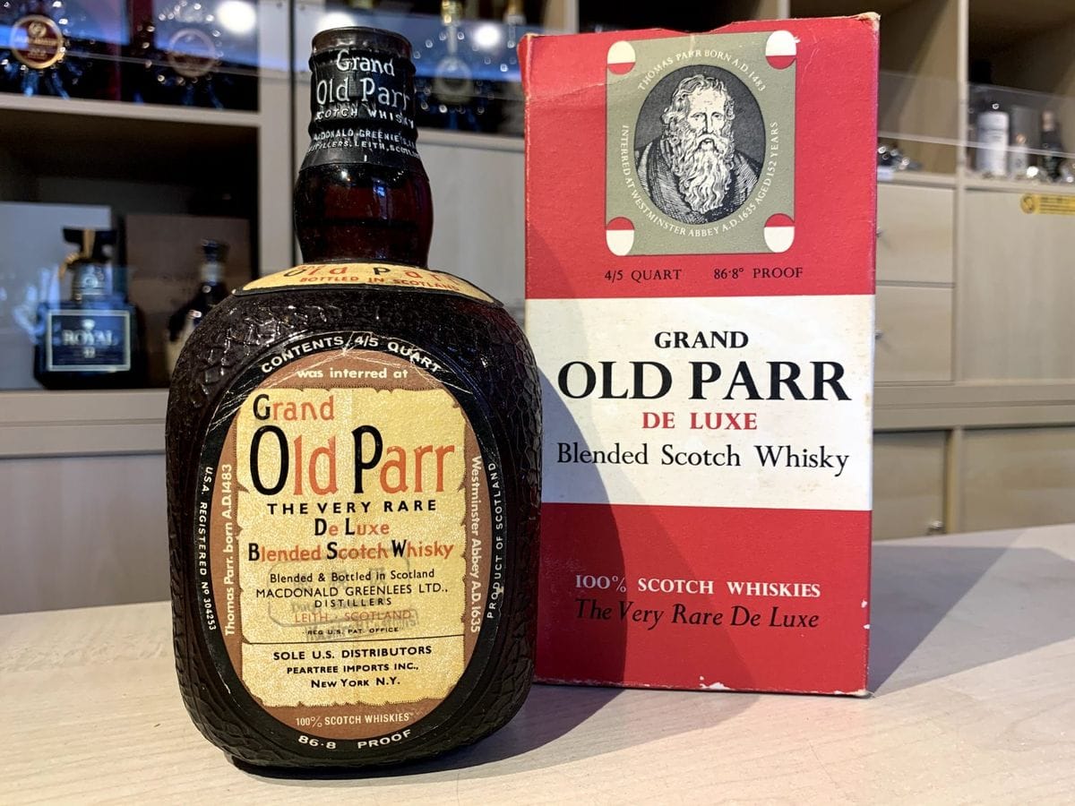 Grand Old Parr (グランドオールドパー) 12年 ティンキャップ 高価買取