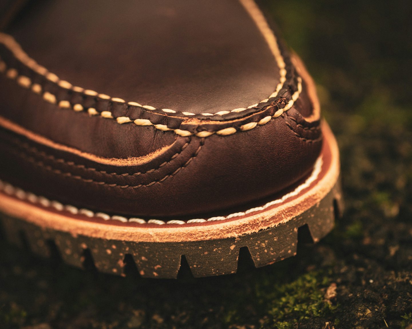 Angler Moc - Natural Chromexcel, SVIG Cortina Cork Sole - Made in