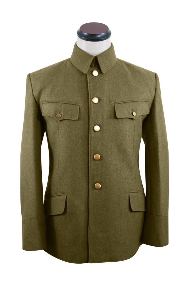 WWII Japanese IJA M1938 Type 98 M98 EM Wool tunic olive drab 第二
