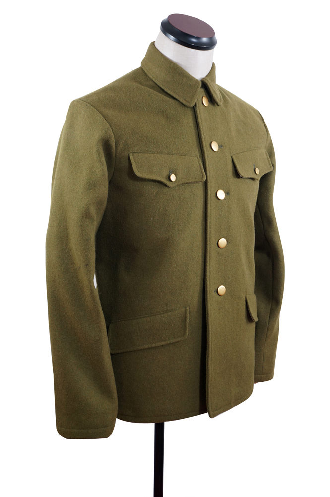 WWII Japanese IJA M1938 Type 98 M98 EM Wool tunic olive drab 第二