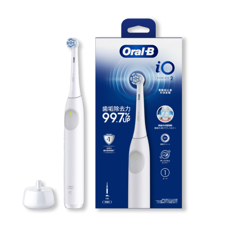 電動歯ブラシ ブラウンオーラルB 公式 | iO4（クワイトホワイト / 白