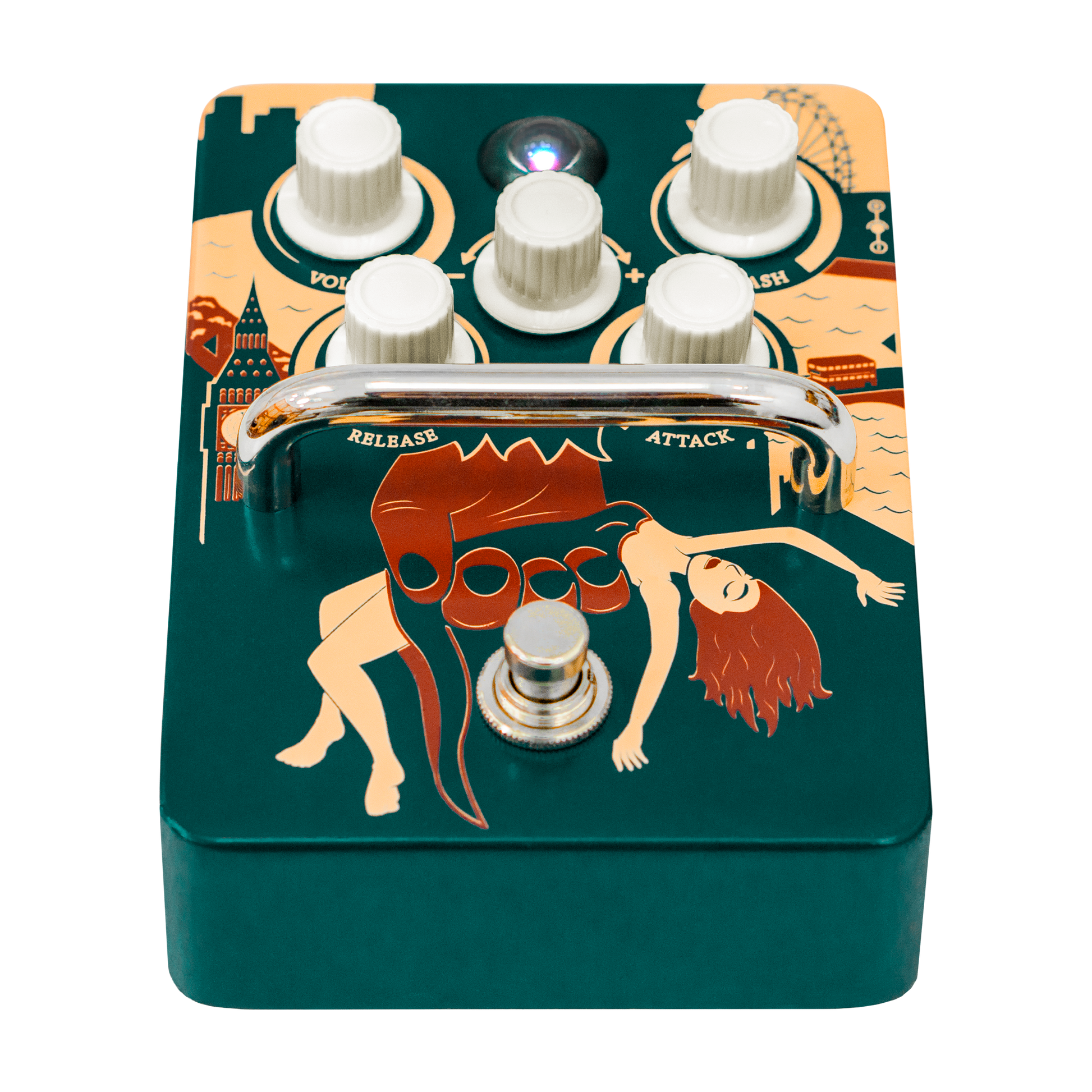 Kongpressor Compressor Pedal | Orange Amps – Orange Music