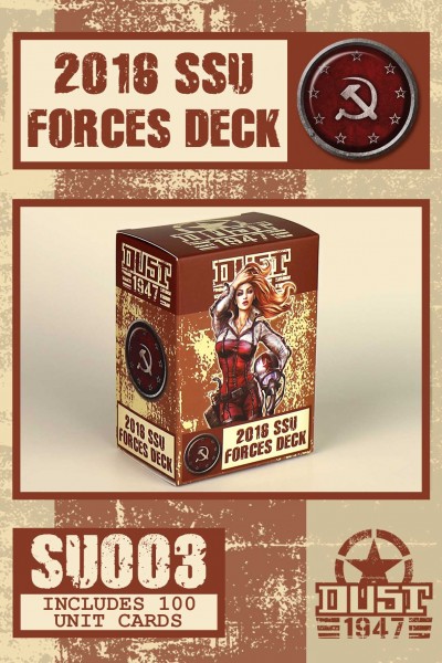 DUST 1947 SSU FORCES DECK - ゲーマーズ・オルカ・ファクトリー