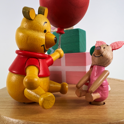 希少 プーさん マスコット オルゴール ディズニー 激レア タグ付き